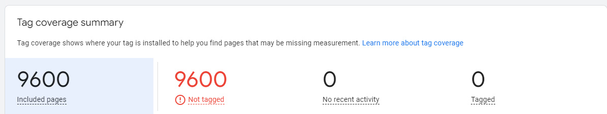 Odpravljanje napak in odpravljanje manjkajočih oznak