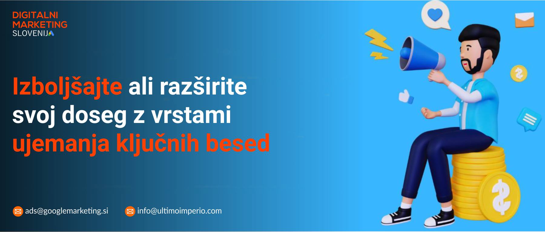 Vrste ujemanja ključnih besed