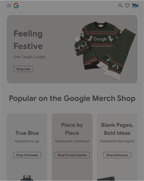 Google Merch Shop - USA