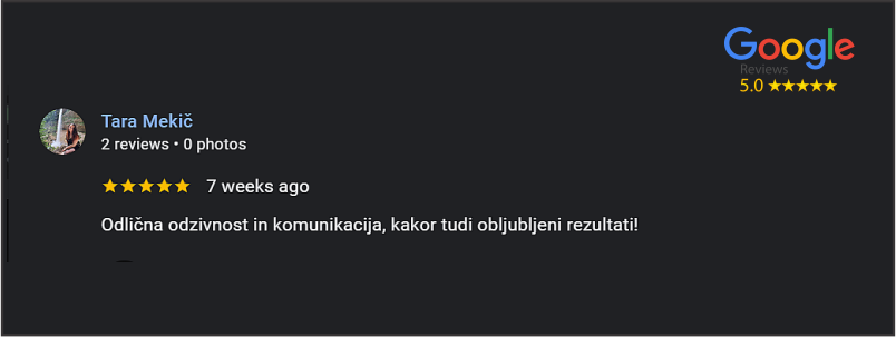 Tara Mekič Review